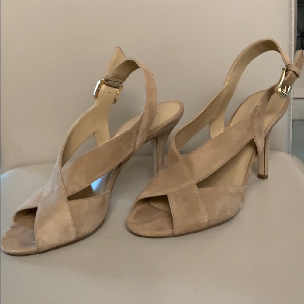 Michael Kors Suede slingback shoe